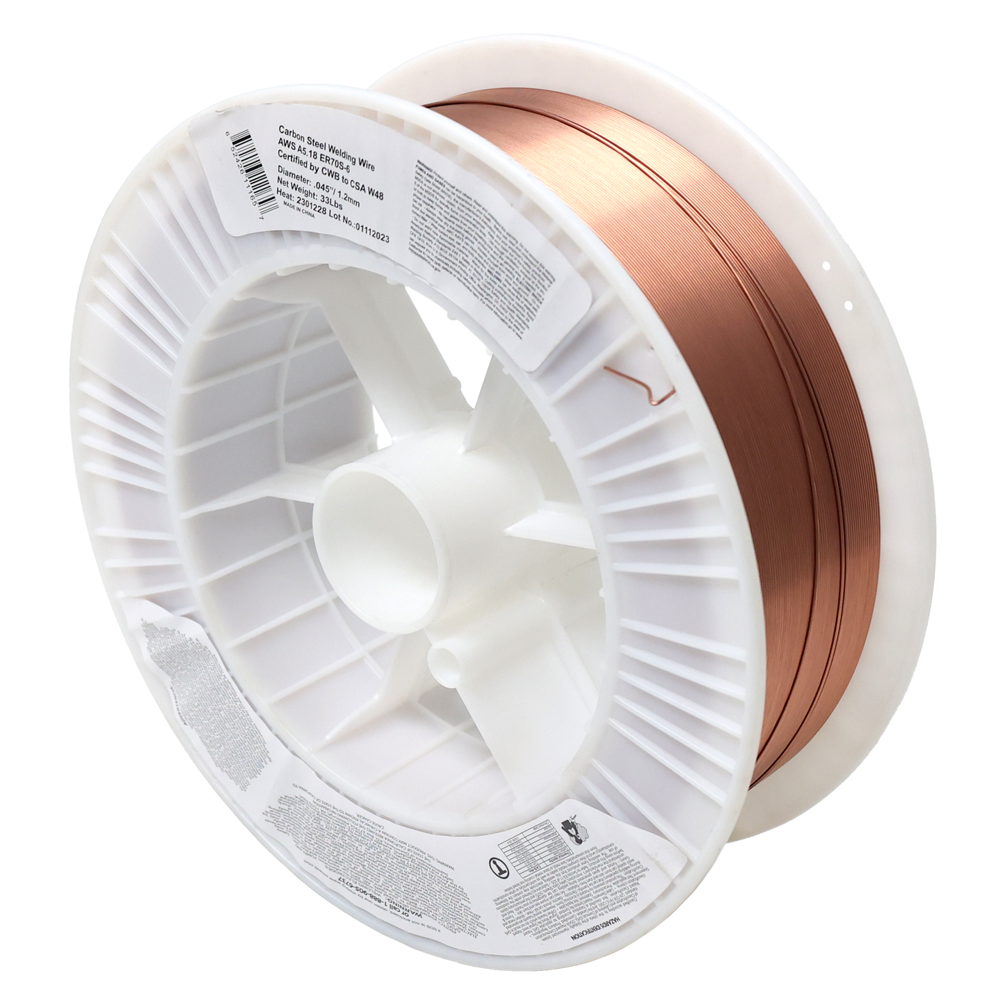 Stainless Steel Welding Wire / Filler Metal - ER70S-6 X .035 X 33 lb Spool carbon steel welding wire
