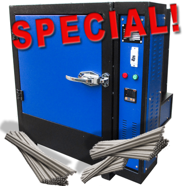 Welding Electrode Rod Oven SPECIAL! - 450-lb Electrode Capacity - 220V - Arc Star - FREE SHIPPING + 30 LBS RODS!
