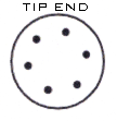 Heating Tip HN - Torch Style 300 USA Welding Supply
