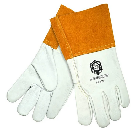 Leather Welding Gloves - MIG - Armour Guard AG-1350 - PPE USA Welding Supply