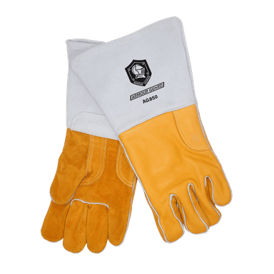STICK Welding Gloves Top-grain Cowhide Leather with DuPont Kevlar Stitching - STICK WELDING - Armour Guard AG-850 USA Welding Supply