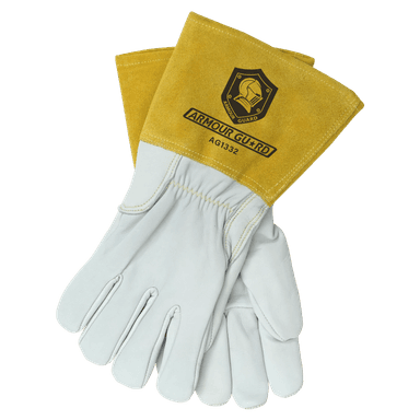 TIG Welding Gloves Cowhide / Goatskin Leather with Kevlar Stitching - TIG - Armour Guard AG-1332 USA Welding Supply