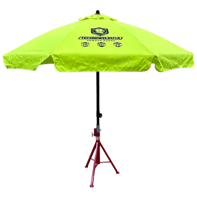 Welder's Umbrella - Lime Green, 7' Diameter Great for Outdoor Welding, Construction - Umbrella Only USA Welding Supply