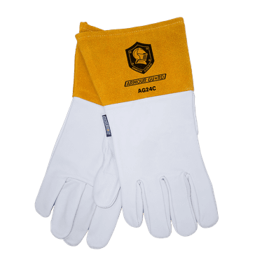 Welding Gloves with Kevlar Stitching - TIG - Kidskin - Armour Guard AG-24-C USA Welding Supply