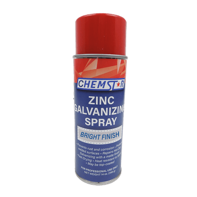 Zinc Galvanized Spray (16 oz.) - Chem Star Bright Finish - CSBGALV USA Welding Supply