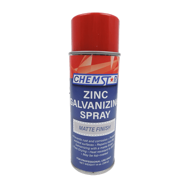 Zinc Matte Galvanized Spray (16 oz.) - Chem Star Bright Finish - CSMGALV USA Welding Supply