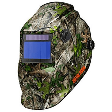 WELDING HELMET - METAL MAN Auto-darkening 9-13 Variable SDRG4 O-Camo Helmet USA Welding Supply