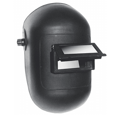 Welding Hood - Armour Guard 2 x 4-1/4 T-Series Thermoplastic Helmet, Detachable Lift Window USA Welding Supply