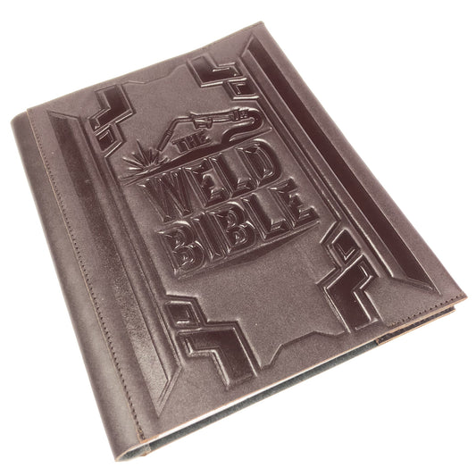 Leather Bound Welding Notebook - The Welding Bible